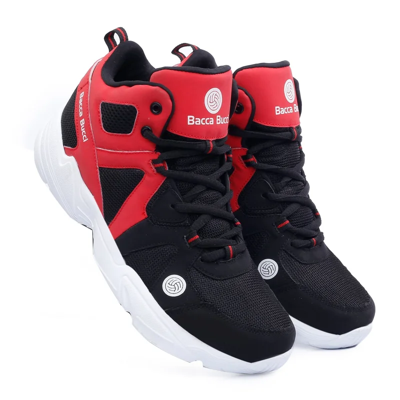 Bacca Bucci Red Caper High Top Shoes for Men | Best Price UAE